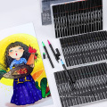 72/100 Farbe Dual Tip Pinsel Farbmarkierungen Stifte